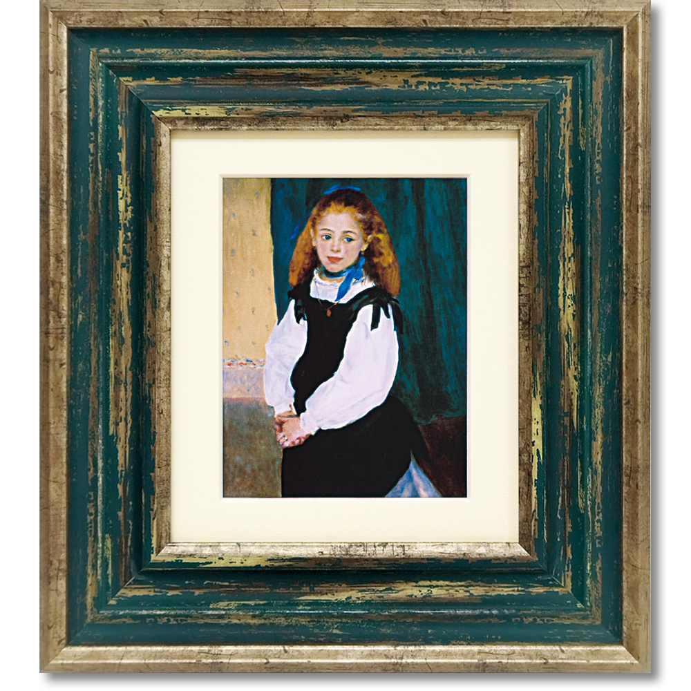 ルノワール「ルグラン嬢の肖像」　ユーパワー　オンラインショップ　インテリアアート＆フォトフレーム国内最大級!